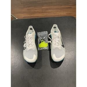 NEW Men’s 7 Nike Air Zoom Victory 2 White/Bright Spruce Track Spikes FD8411-100